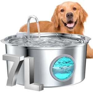7L Large Capacity Stainless Steel Water Fountain