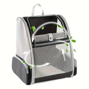foldable ventilated pet backpack
