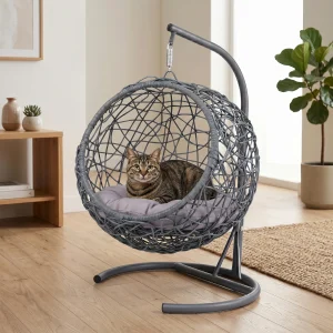 Cat Swing Bed with Stand